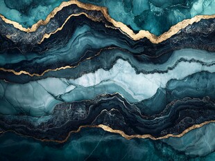 蓝色玛瑙石艺术背景