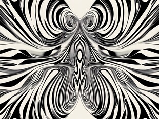 意境漩涡线条图案纹理