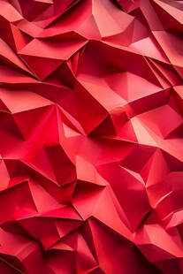 立体感红色背景