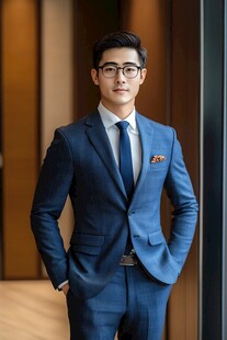 优雅高贵帅气人像