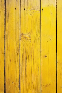 黄色木板