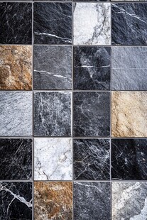 蓝色大理石瓷砖