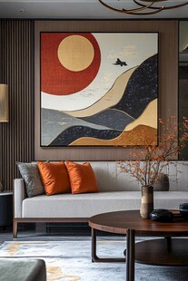 新中式家居软装装饰画