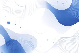 蓝色动感线条流线风格