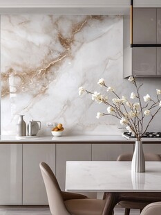 极简金箔石根线条对拼