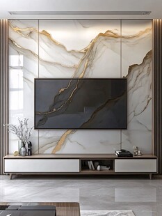 轻奢大理石背景墙