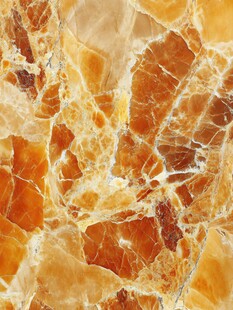 ins橘红色大理石