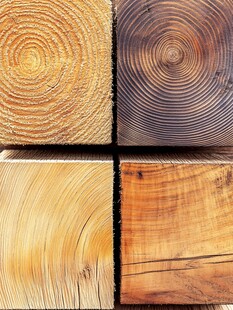 木纹木板木材年轮