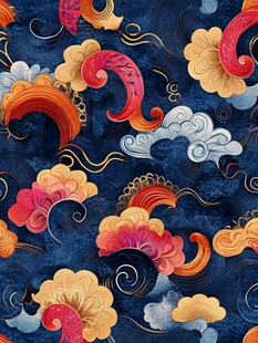 高端云纹图案