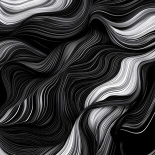 高级灰线条波浪纹理