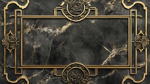 欧式金色大理石纹