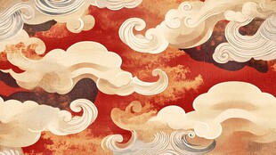 云纹插画