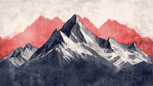 艺术插画山