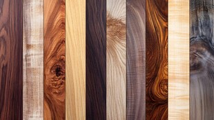 多种颜色木板木材