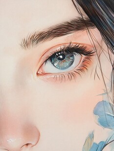 彩铅少女