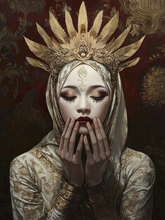 回族美女民族人物