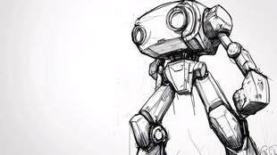 魔舟设计鼠绘写生稿