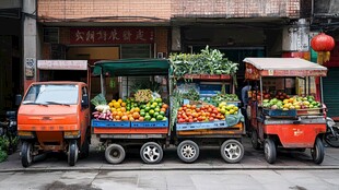 流动水果摊