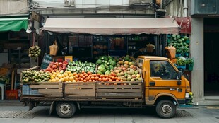 水果贩卖车