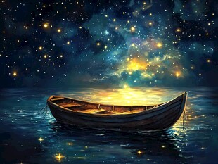 梦幻的小舟