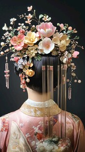 汉服秀禾装饰
