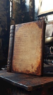 复古书造型效果图