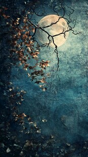 生活意境唯美禅境秋月