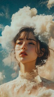 仙气清冷少女壁纸图片