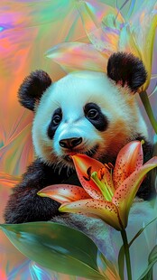 大熊猫装饰画