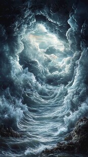 海洋流体画宇宙