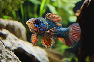 彩虹墨斗鱼