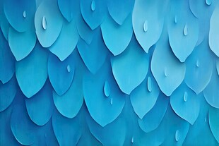 蓝色颜色创意叶脉纹理