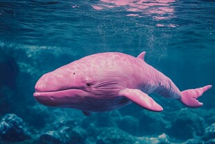 粉鲸鱼