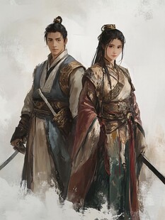 古装情侣人物