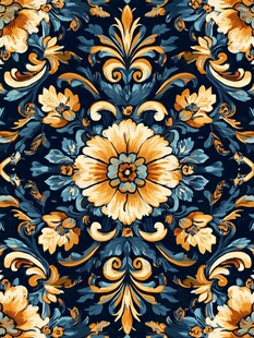 3d欧式花纹底纹