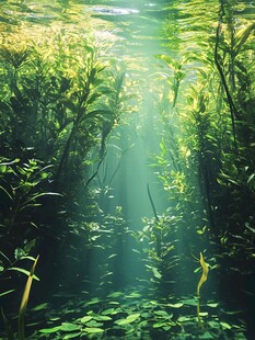 水下生长植物