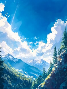 新海诚动漫风装饰画