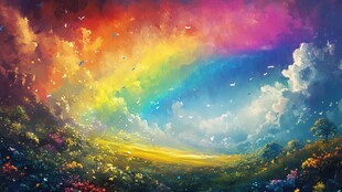 幻彩梦境高清背景