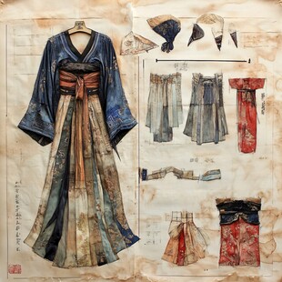 古代衣服设计