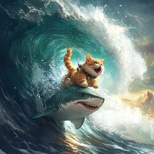 原创猫与鱼