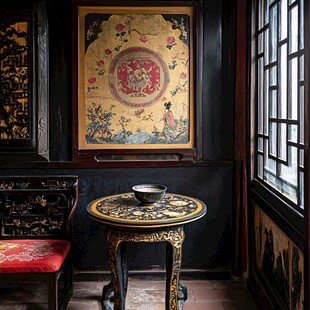 寿康宫室内装饰