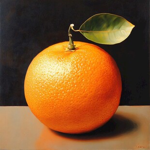 逼真的水果艺术