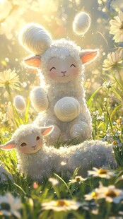 小羊壁纸
