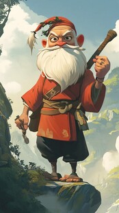 铁拐李人物设计