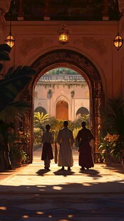 大元帅府纪念馆插画