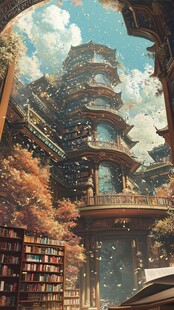 古风仙境天上宫阙