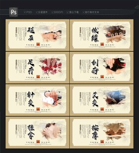 中医养生展板