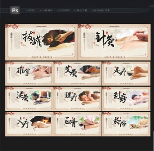 中医养生文化展板