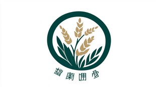 麦穗稻穗logo