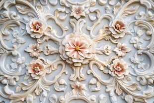 陶瓷风格浮雕